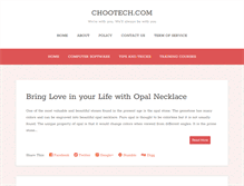 Tablet Screenshot of chootech.com